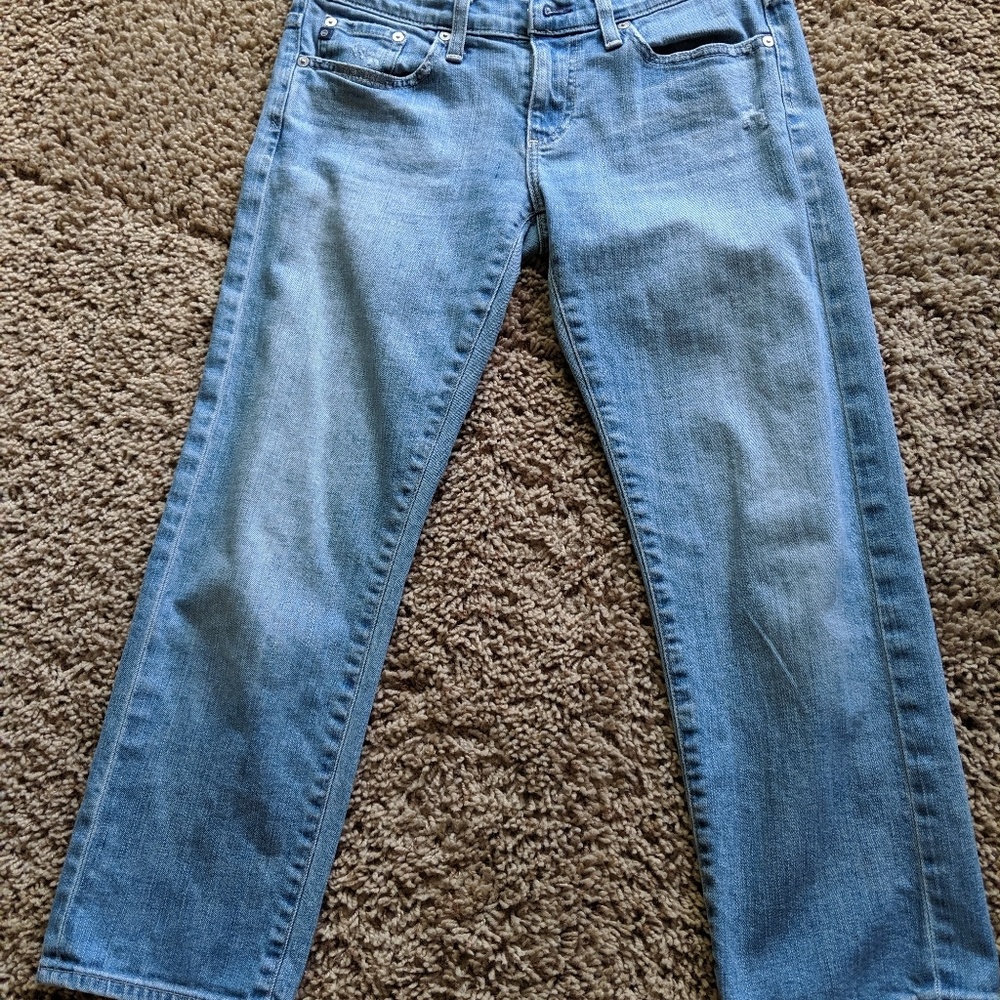AG by Adriano Goldschmied cropped jeans